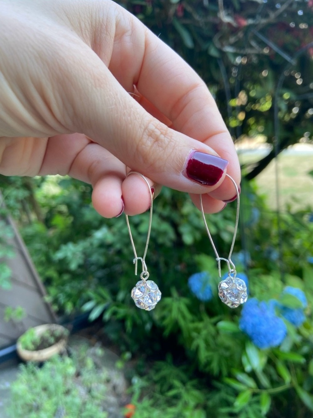 Crystal Drop Dangle Earrings